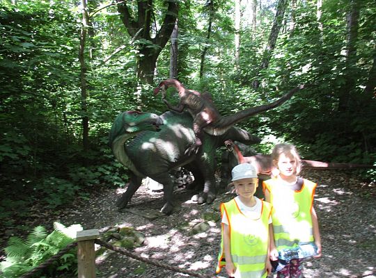 Nasza wygrana! Wycieczka do Dinoparku w Malborku Grupa 4