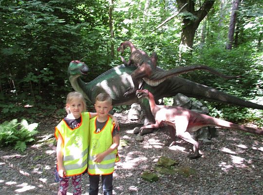 Nasza wygrana! Wycieczka do Dinoparku w Malborku Grupa 4