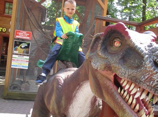 Nasza wygrana! Wycieczka do Dinoparku w Malborku Grupa 4