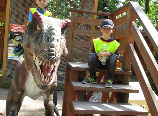 Nasza wygrana! Wycieczka do Dinoparku w Malborku Grupa 4