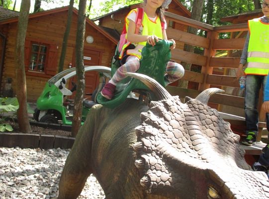 Nasza wygrana! Wycieczka do Dinoparku w Malborku Grupa 4