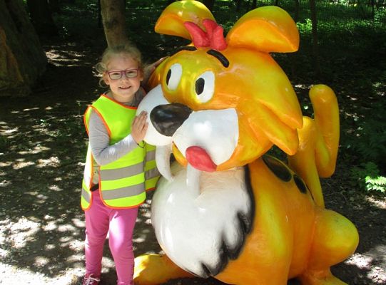 Nasza wygrana! Wycieczka do Dinoparku w Malborku Grupa 4