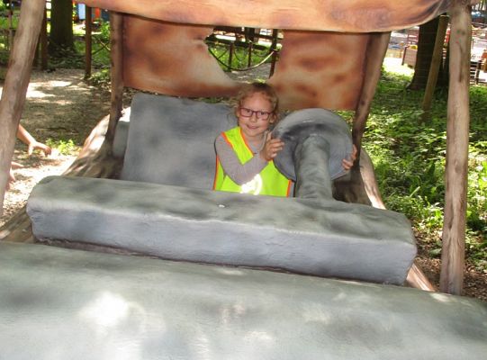 Nasza wygrana! Wycieczka do Dinoparku w Malborku Grupa 4