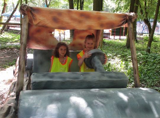 Nasza wygrana! Wycieczka do Dinoparku w Malborku Grupa 4