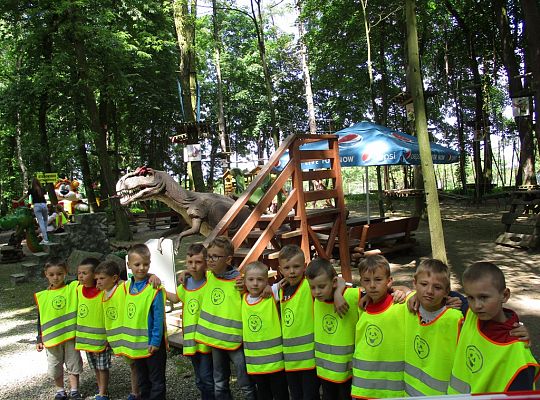Nasza wygrana! Wycieczka do Dinoparku w Malborku Grupa 4