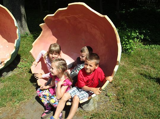 Nasza wygrana! Wycieczka do Dinoparku w Malborku Grupa 4