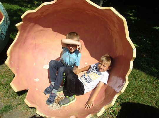 Nasza wygrana! Wycieczka do Dinoparku w Malborku Grupa 4