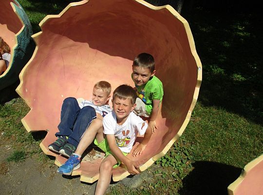 Nasza wygrana! Wycieczka do Dinoparku w Malborku Grupa 4