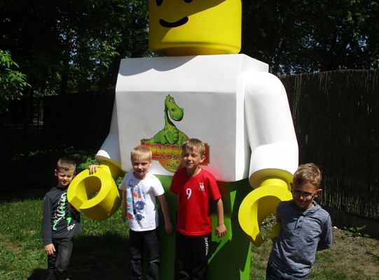 Nasza wygrana! Wycieczka do Dinoparku w Malborku Grupa 4