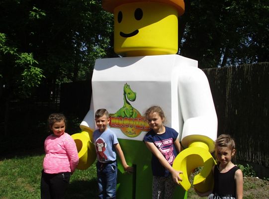 Nasza wygrana! Wycieczka do Dinoparku w Malborku Grupa 4