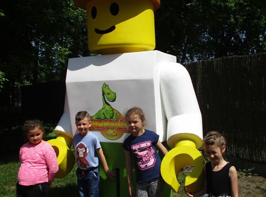 Nasza wygrana! Wycieczka do Dinoparku w Malborku Grupa 4