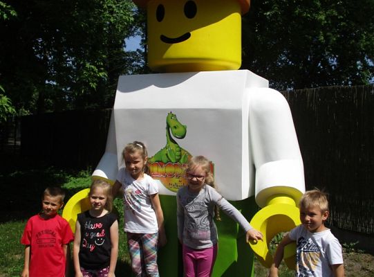 Nasza wygrana! Wycieczka do Dinoparku w Malborku Grupa 4