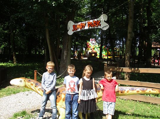 Nasza wygrana! Wycieczka do Dinoparku w Malborku Grupa 4