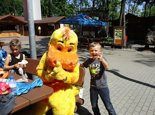 Nasza wygrana! Wycieczka do Dinoparku w Malborku Grupa 4