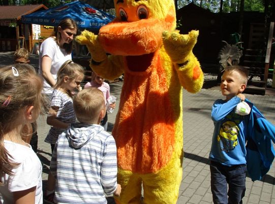 Nasza wygrana! Wycieczka do Dinoparku w Malborku Grupa 4