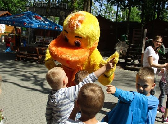 Nasza wygrana! Wycieczka do Dinoparku w Malborku Grupa 4