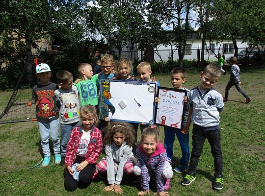 I miejsce w plebiscycie "Przedszkole na medal" Grupy 1-4