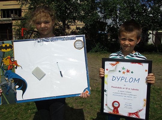 I miejsce w plebiscycie "Przedszkole na medal" Grupy 1-4