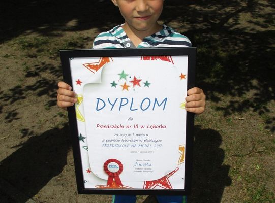 I miejsce w plebiscycie "Przedszkole na medal" Grupy 1-4