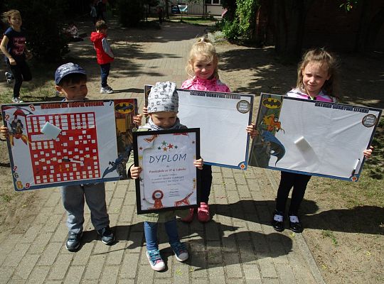 I miejsce w plebiscycie "Przedszkole na medal" Grupy 1-4