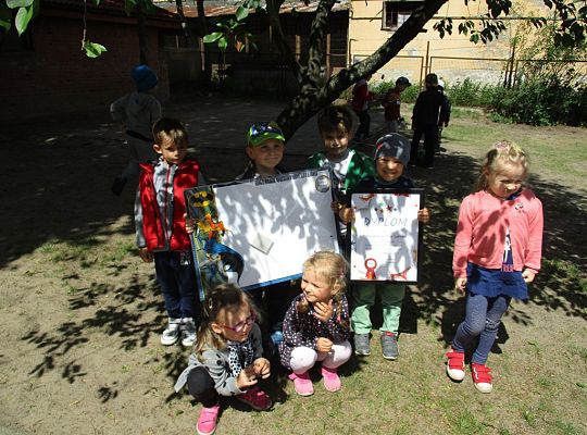 I miejsce w plebiscycie "Przedszkole na medal" Grupy 1-4