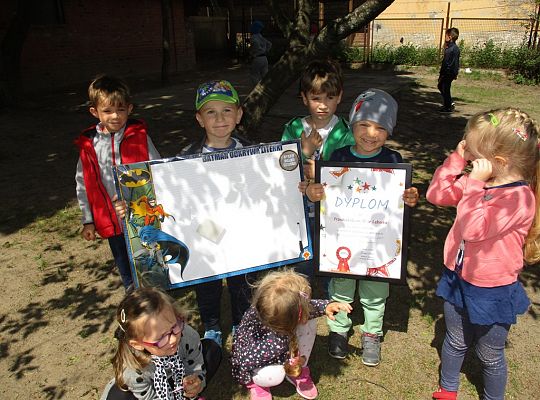 I miejsce w plebiscycie "Przedszkole na medal" Grupy 1-4