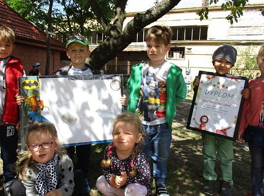I miejsce w plebiscycie "Przedszkole na medal" Grupy 1-4