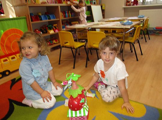 Zajęcia adaptacyjne w przedszkolu