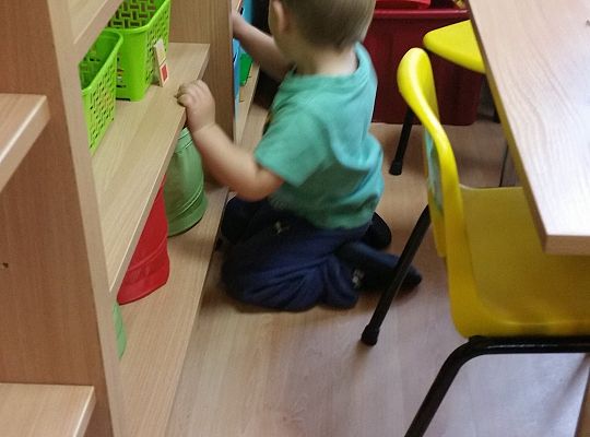 Pierwsze dni w przedszkolu Grupa I