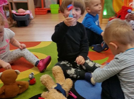 Pierwsze dni w przedszkolu Grupa I