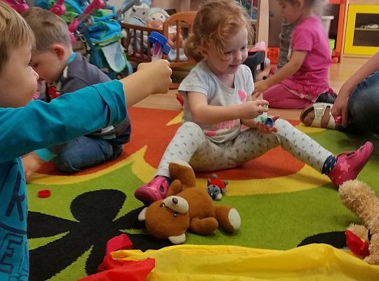 Pierwsze dni w przedszkolu Grupa I