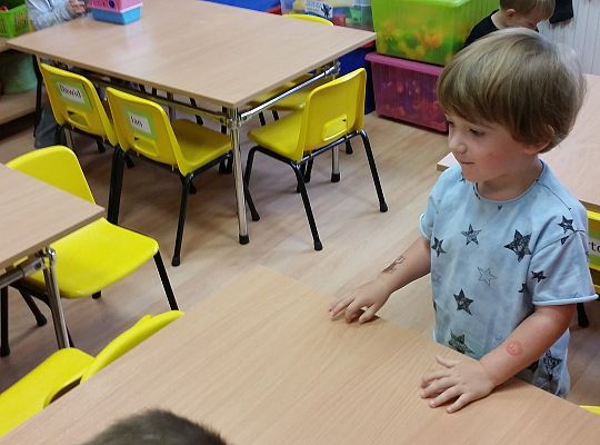 Pierwsze dni w przedszkolu Grupa I