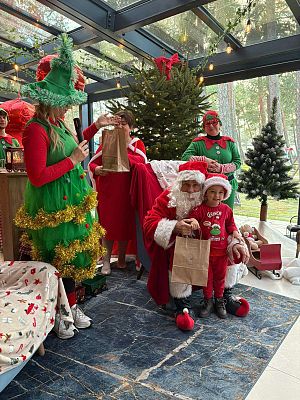 Gr.II, III, IV Wycieczka do wioski Mikołaja w Rowach