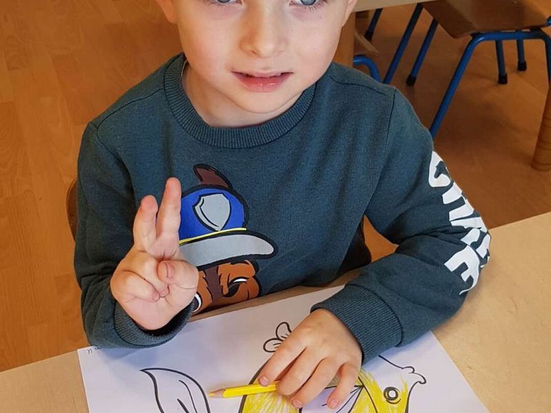 Grafika Gr. II "Nieostrożna rybka"